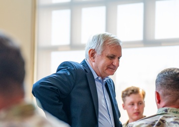 U.S. Senator Jack Reed visits Fort Liberty