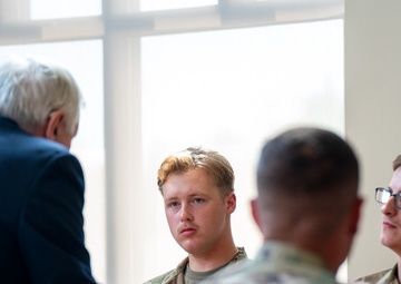 U.S. Senator Jack Reed visits Fort Liberty