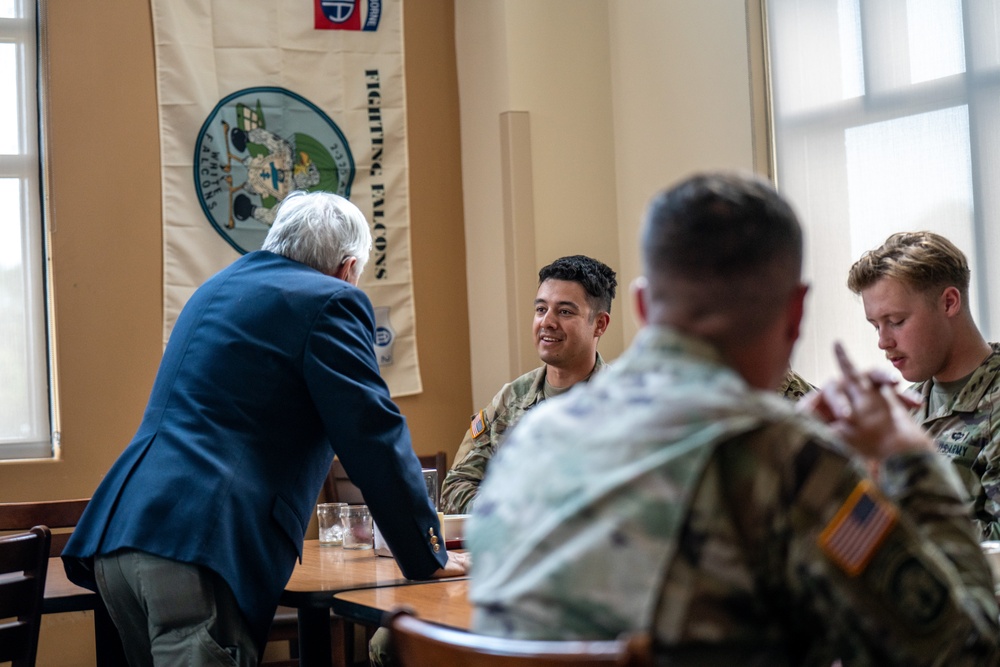 U.S. Senator Jack Reed visits Fort Liberty