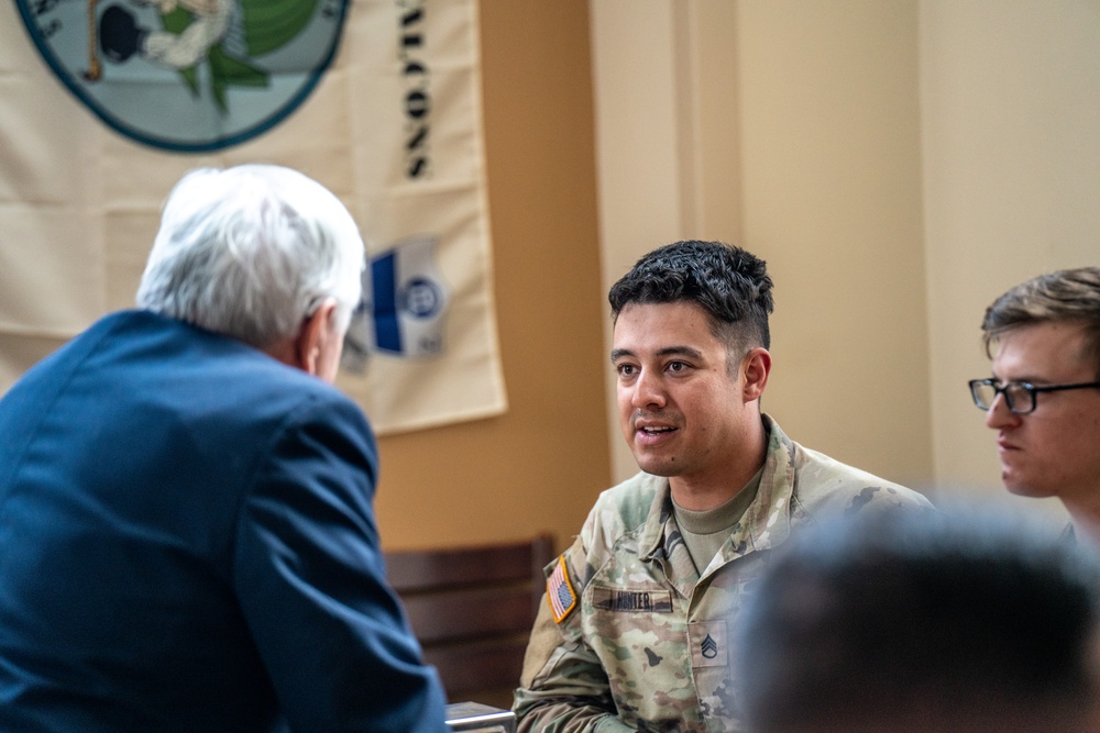 U.S. Senator Jack Reed visits Fort Liberty