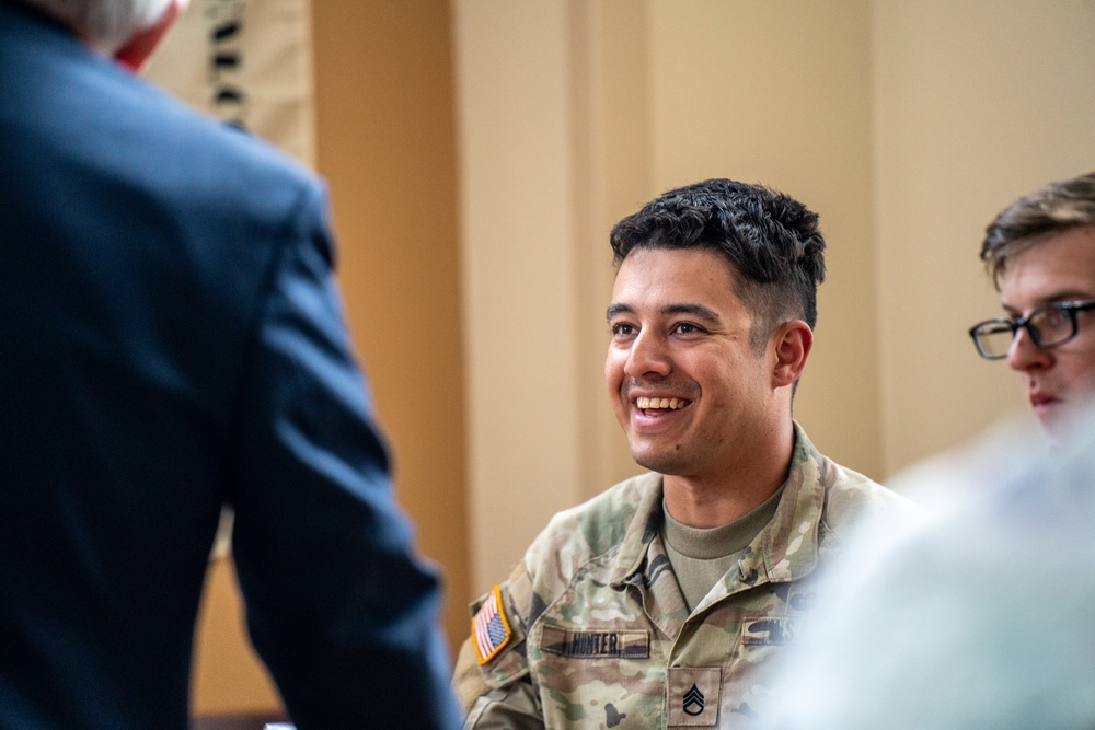 U.S. Senator Jack Reed visits Fort Liberty