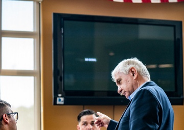 U.S. Senator Jack Reed visits Fort Liberty