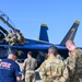 U.S. Navy Blue Angels arrive for Guardians of Freedom Airshow