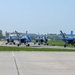 U.S. Navy Blue Angels arrive for Guardians of Freedom Airshow