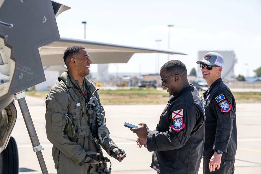 F-35 Demo Team Arrives for Gowen Thunder