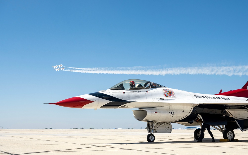 The Thunderbirds Arrive for Gowen Thunder 2023