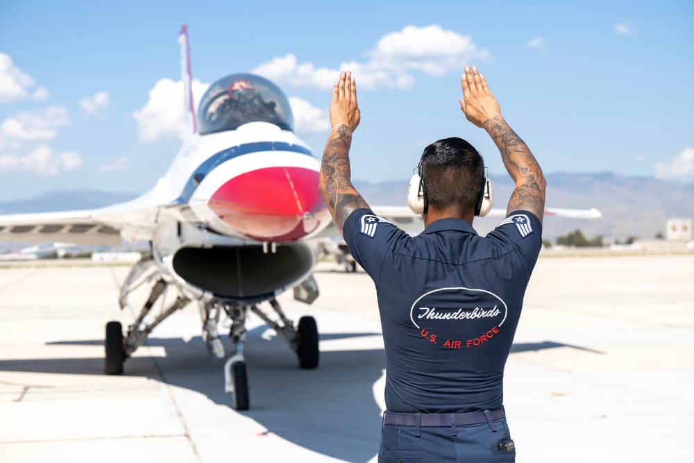 The Thunderbirds Arrive for Gowen Thunder 2023