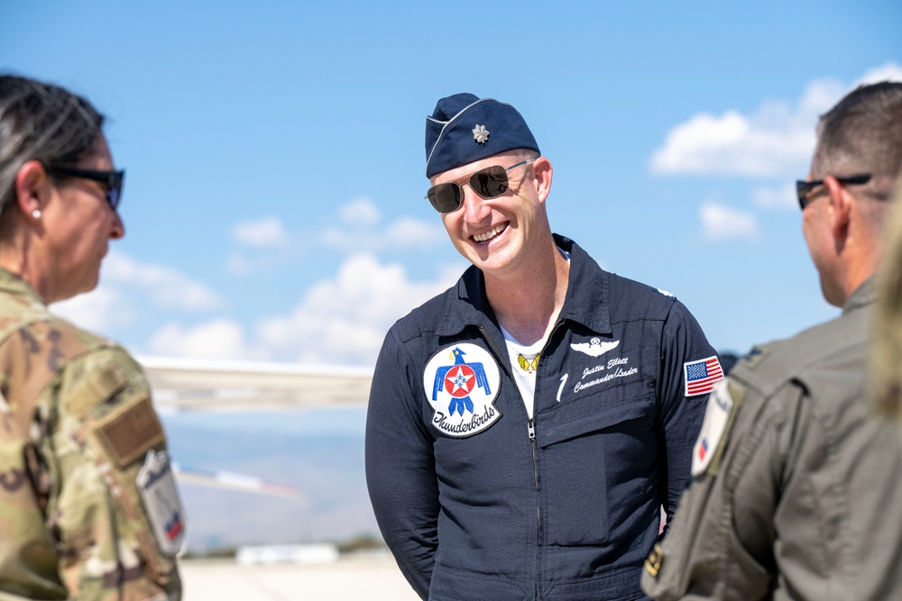 The Thunderbirds Arrive for Gowen Thunder 2023