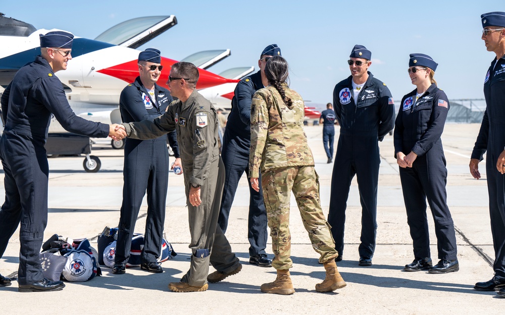 The Thunderbirds Arrive for Gowen Thunder 2023