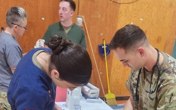 Army Reserve veterinarians augment Operation Walking Shield 2023