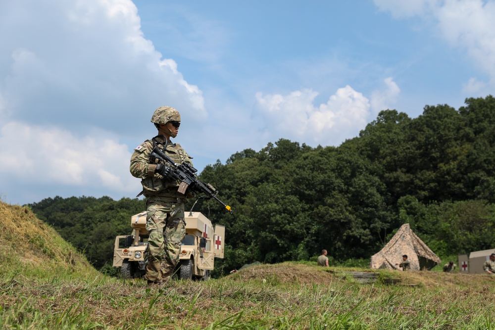 1st Armored Division Soldiers conduct live-fire training