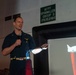 USS Ronald Reagan (CVN 76) holds an all-hands call
