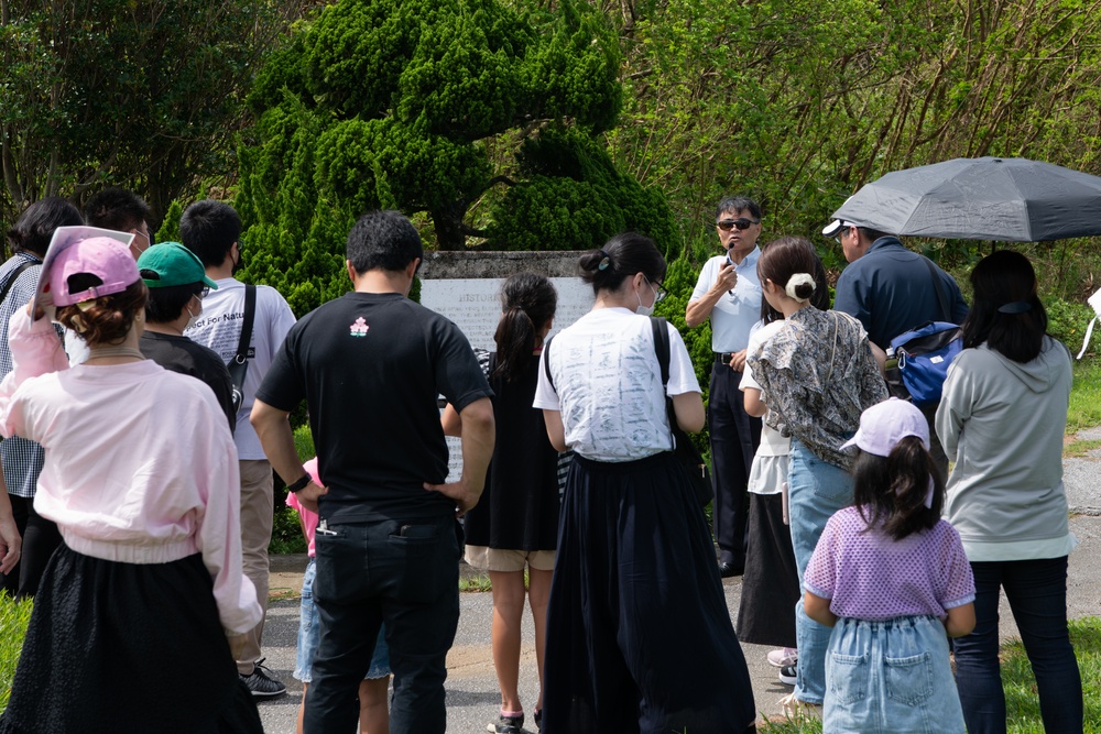 A walk through the past: Okinawa residents visit historical sites on Kadena