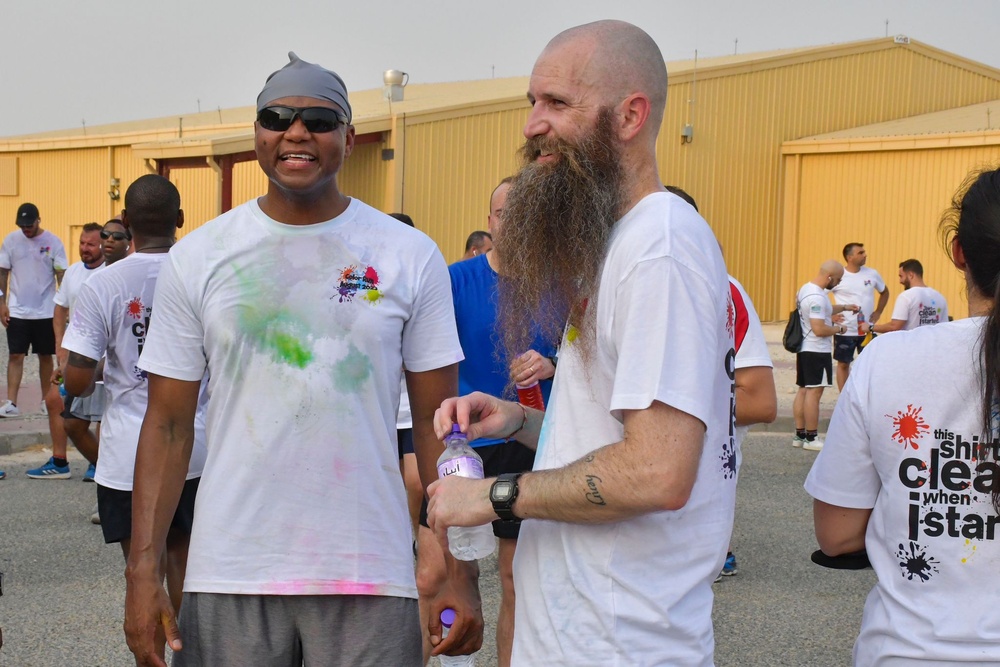 386 EFSS Color Run 5K with Charge d'Affaires