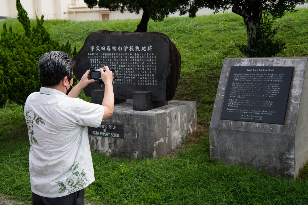 A walk through the past: Okinawa residents visit historical sites on Kadena