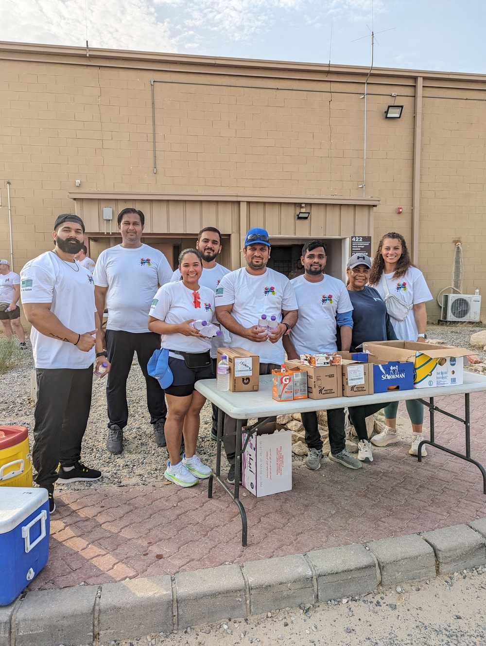 386 EFSS Color Run 5K with the Charge d'Affaires