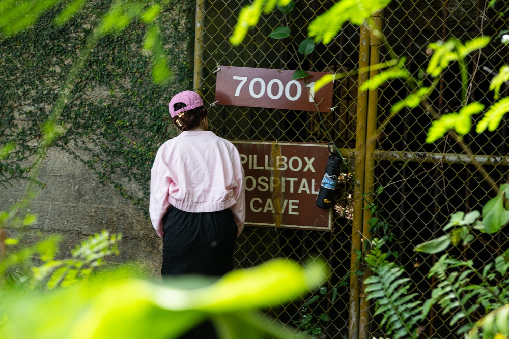 A walk through the past: Okinawa residents visit historical sites on Kadena