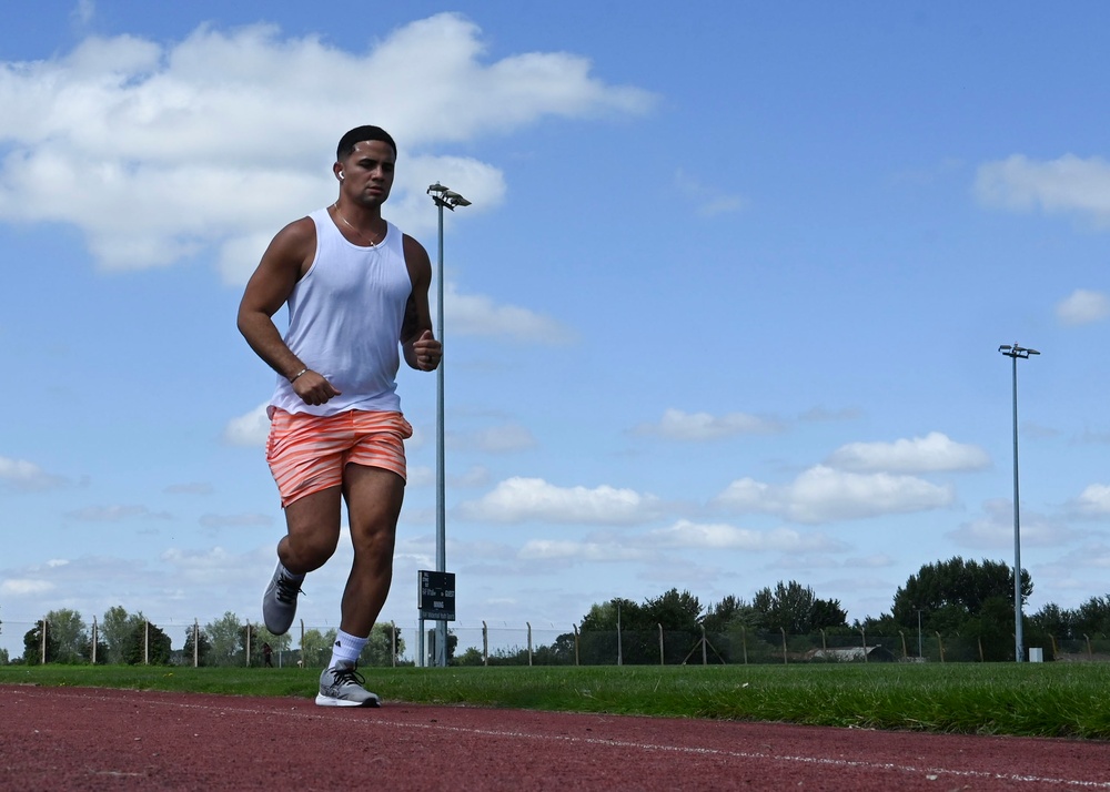 RAF Mildenhall hosts the Tri-Base Diversity Day run and walk event