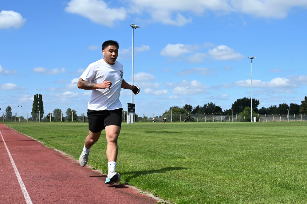 RAF Mildenhall hosts the Tri-Base Diversity Day run and walk event