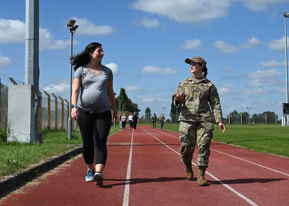 RAF Mildenhall hosts the Tri-Base Diversity Day run and walk event