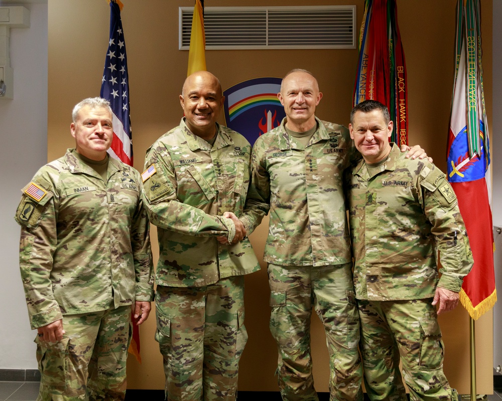 Army Senior leaders visit USAREUR-AF headquarters