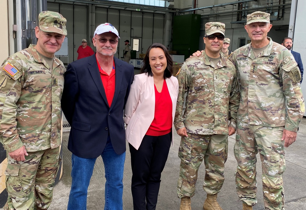 Army’s top two uniformed leaders visit Mannheim APS-2 worksite