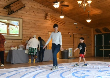 Fort Drum families join Family Advocacy Program team to tackle stress during Chill Fest