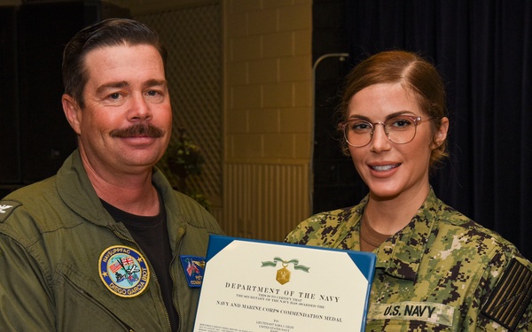 NSF Diego Garcia Awards at Quarters - August