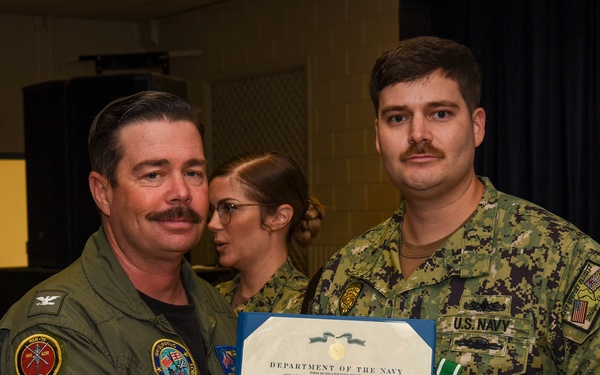 NSF Diego Garcia Awards at Quarters - August