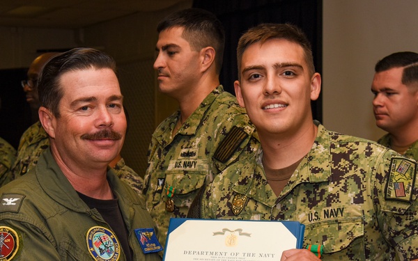 NSF Diego Garcia Awards at Quarters - August