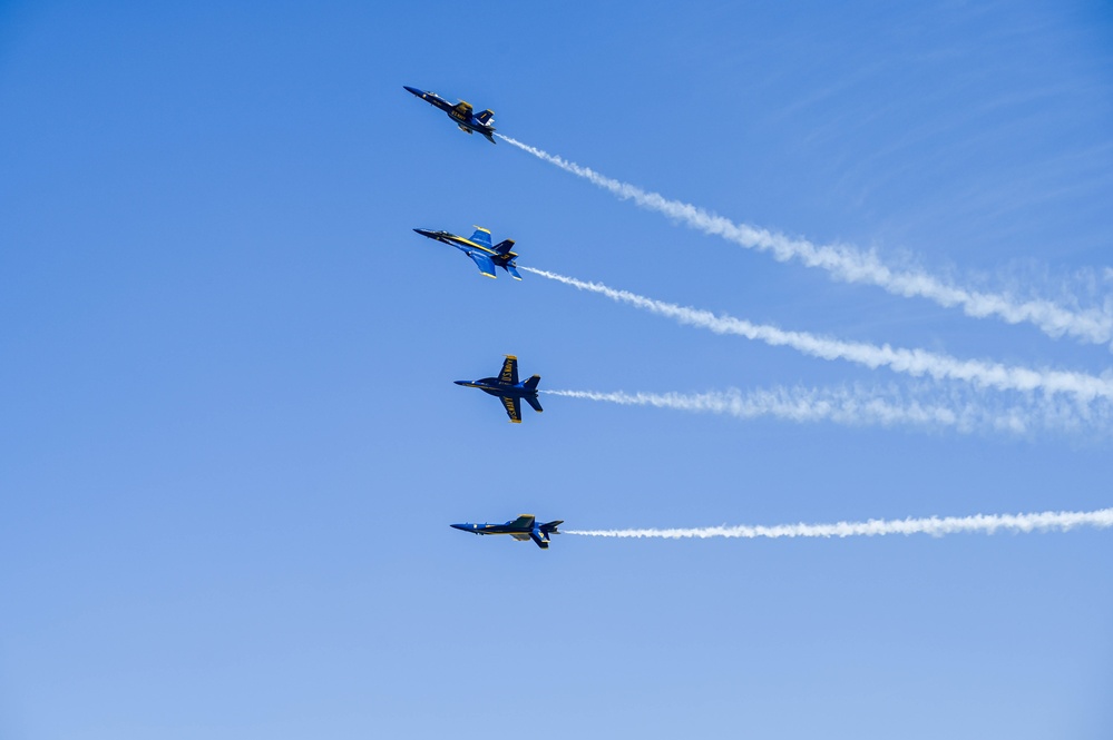 Blue Angels Flying