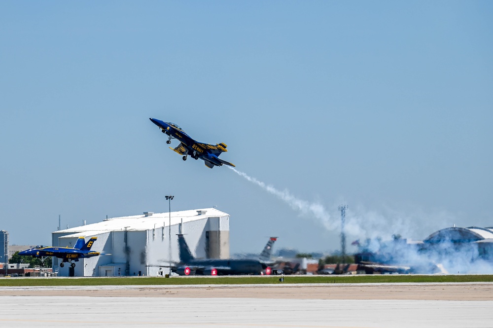 Blue Angels Flying