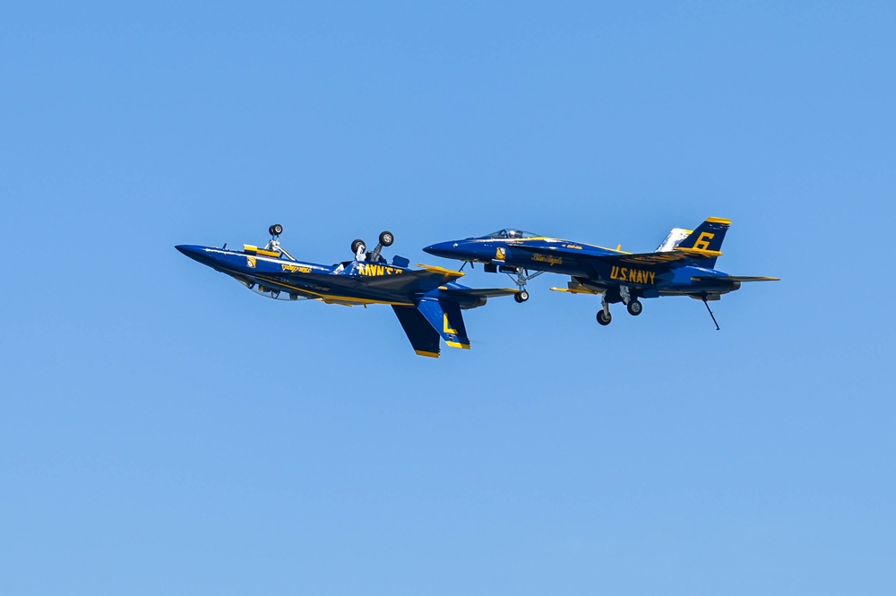 Blue Angels Flying