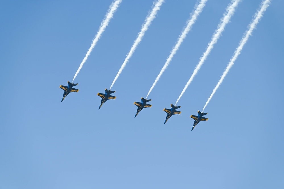 Blue Angels Flying