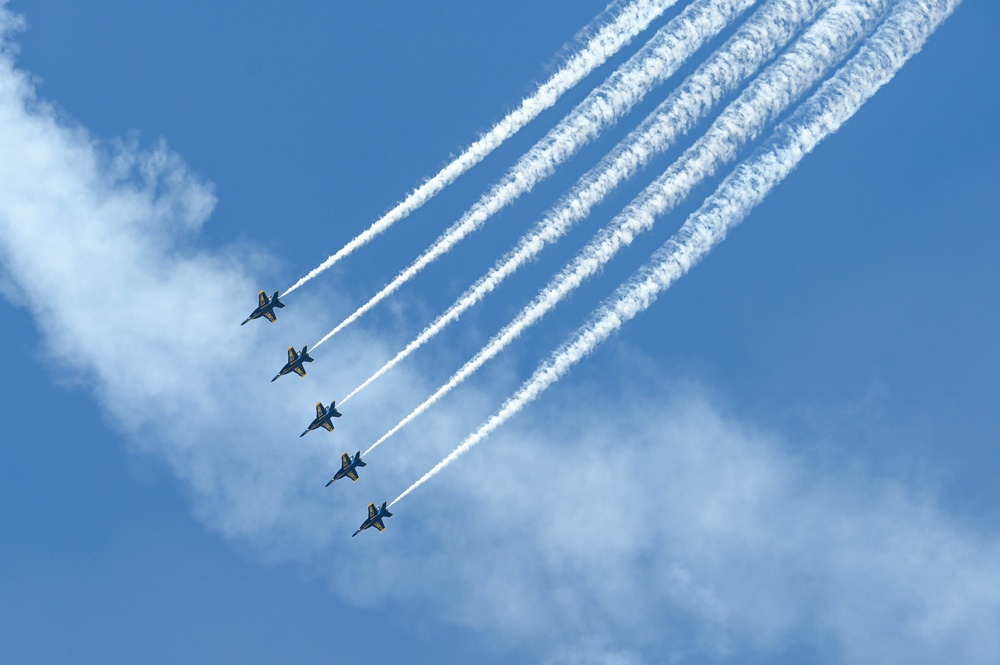 Blue Angels Flying