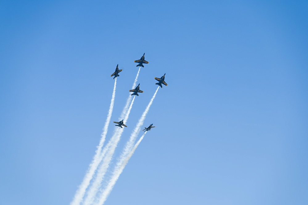 Blue Angels Flying