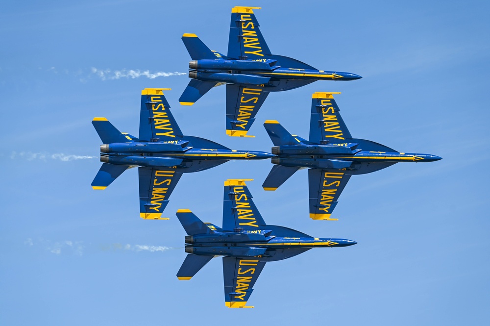 Blue Angels Flying