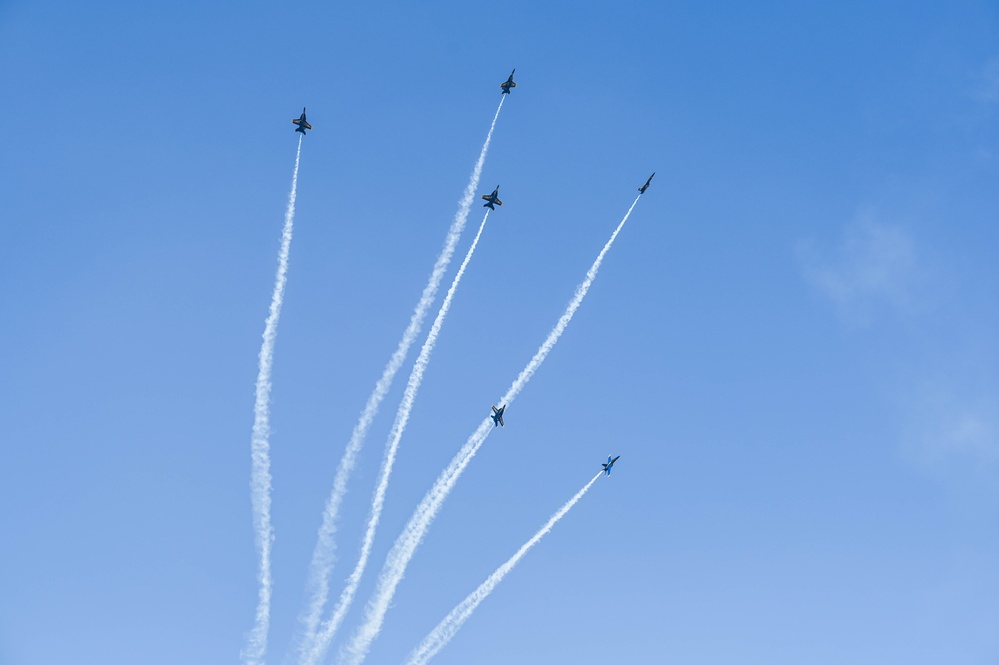 Blue Angels Flying