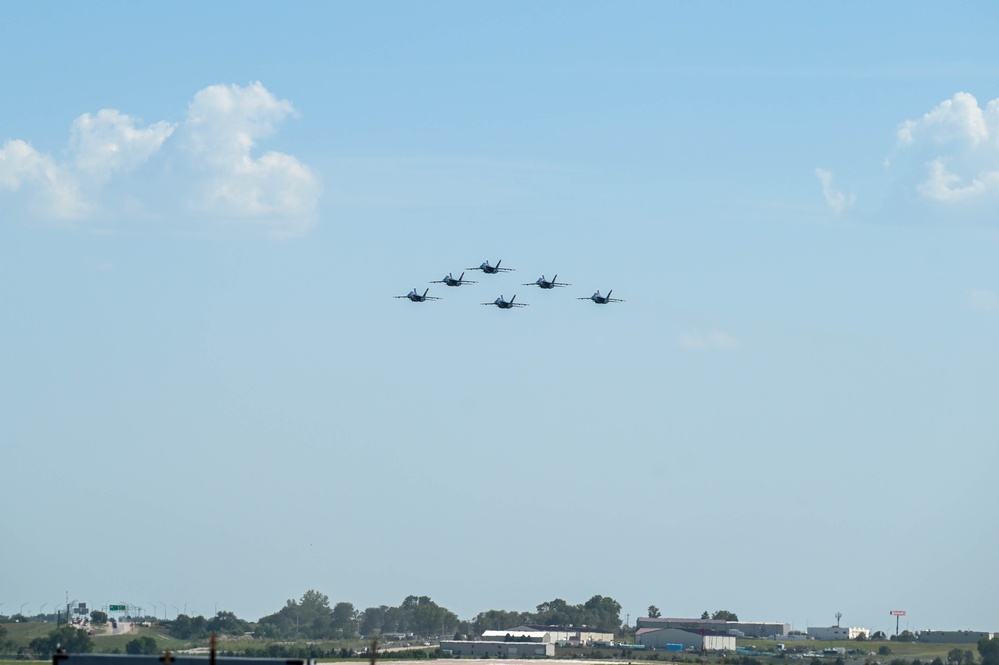 Blue Angels Flying