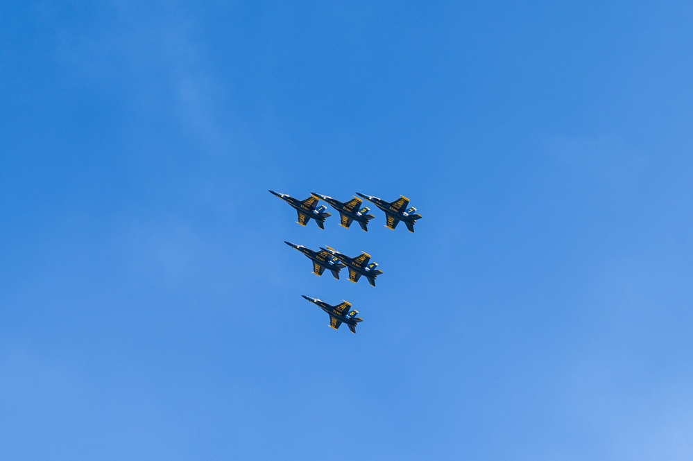 Blue Angels Flying