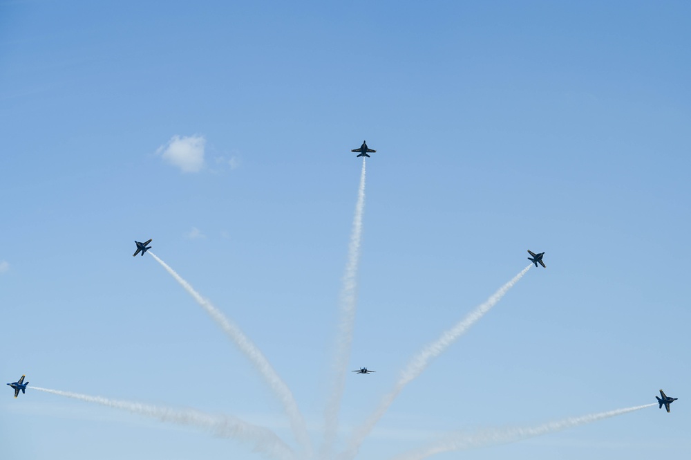 Blue Angels Flying