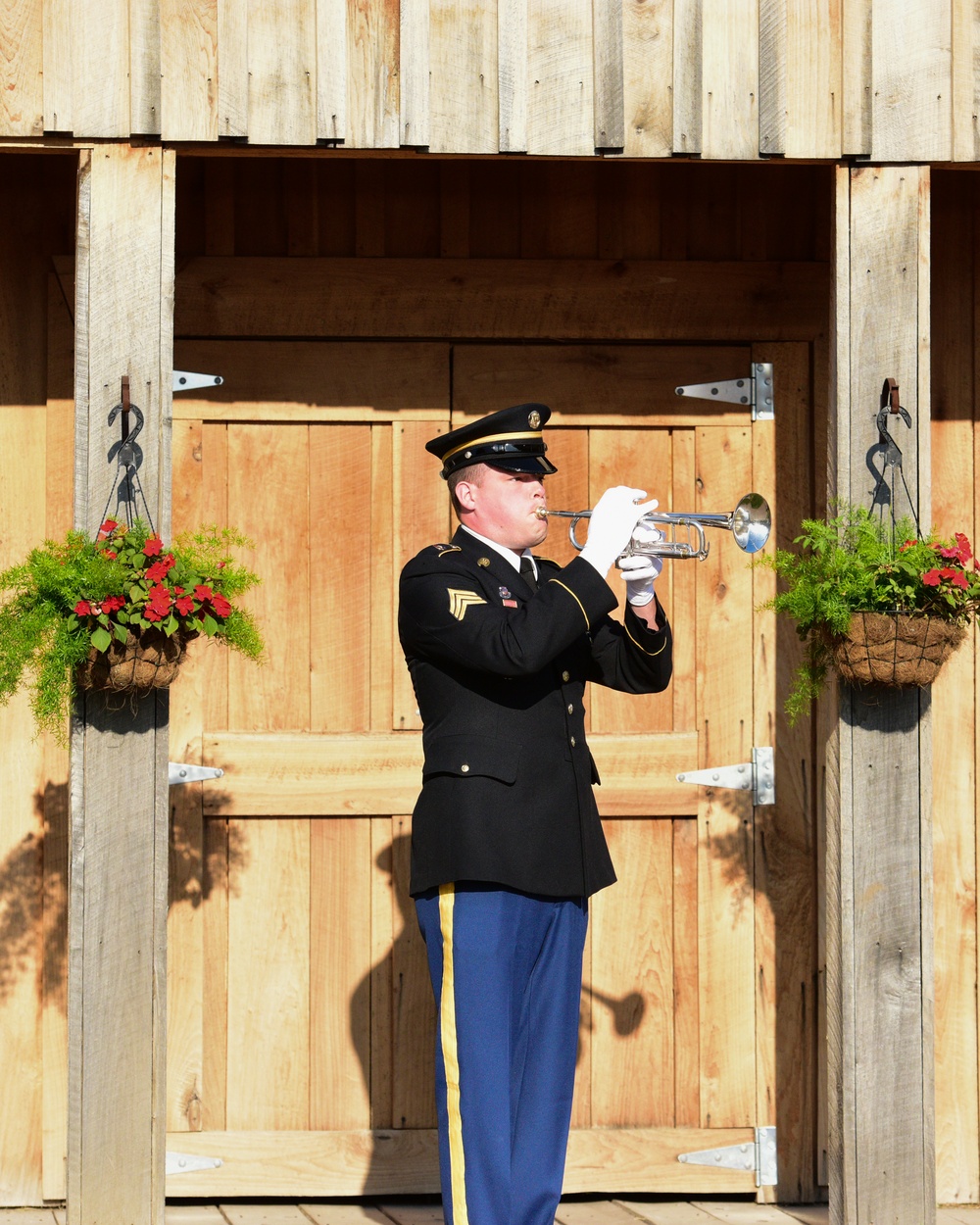 Military Day Flag Raising Ceremony at the Indiana State Fair