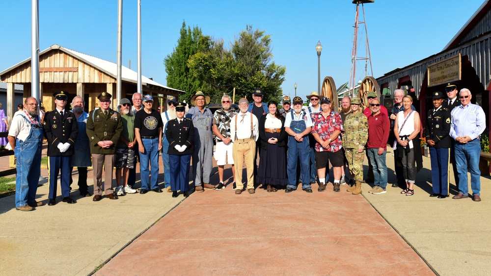 Military Day Flag Raising Ceremony at the Indiana State Fair