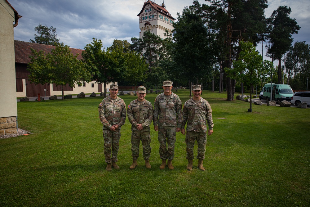 VCSA and SMA visit Grafenwoehr Training Area