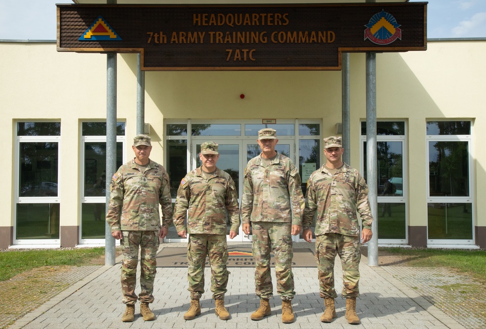 VCSA and SMA visit Grafenwoehr Germany