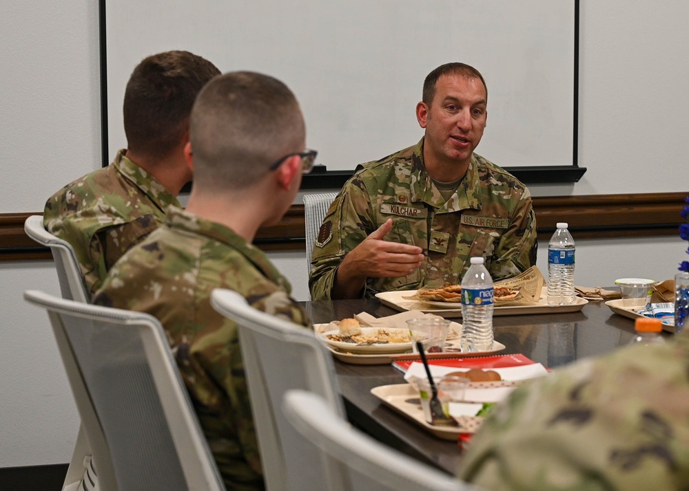 Texas A&amp;M ROTC cadets tour Goodfellow