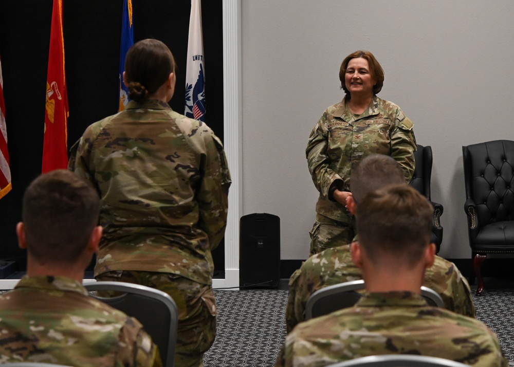 Texas A&amp;M ROTC cadets tour Goodfellow