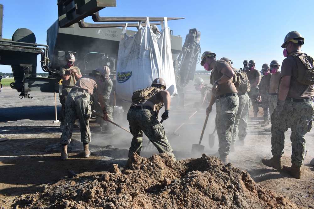 NMCB 11 Airfield Damage Repair