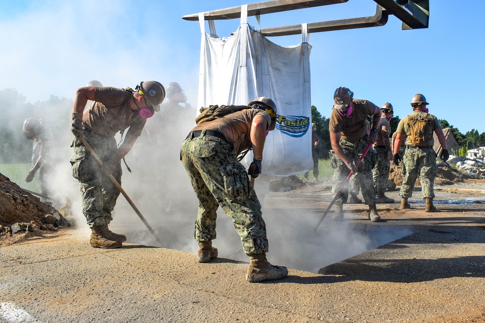NMCB 11 Airfield Damage Repair