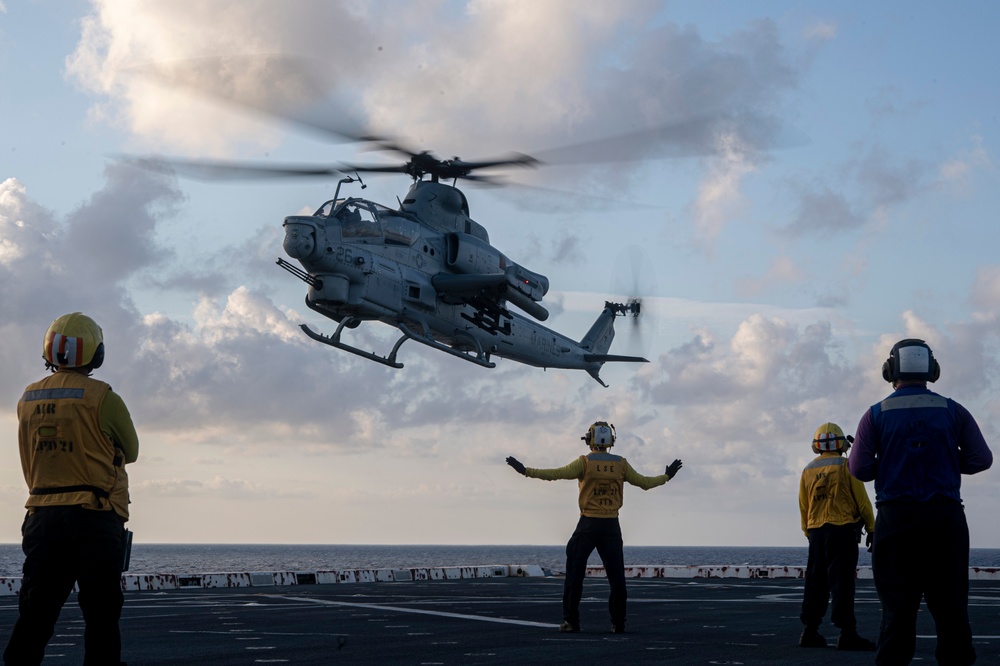 USS New York Flight Operations